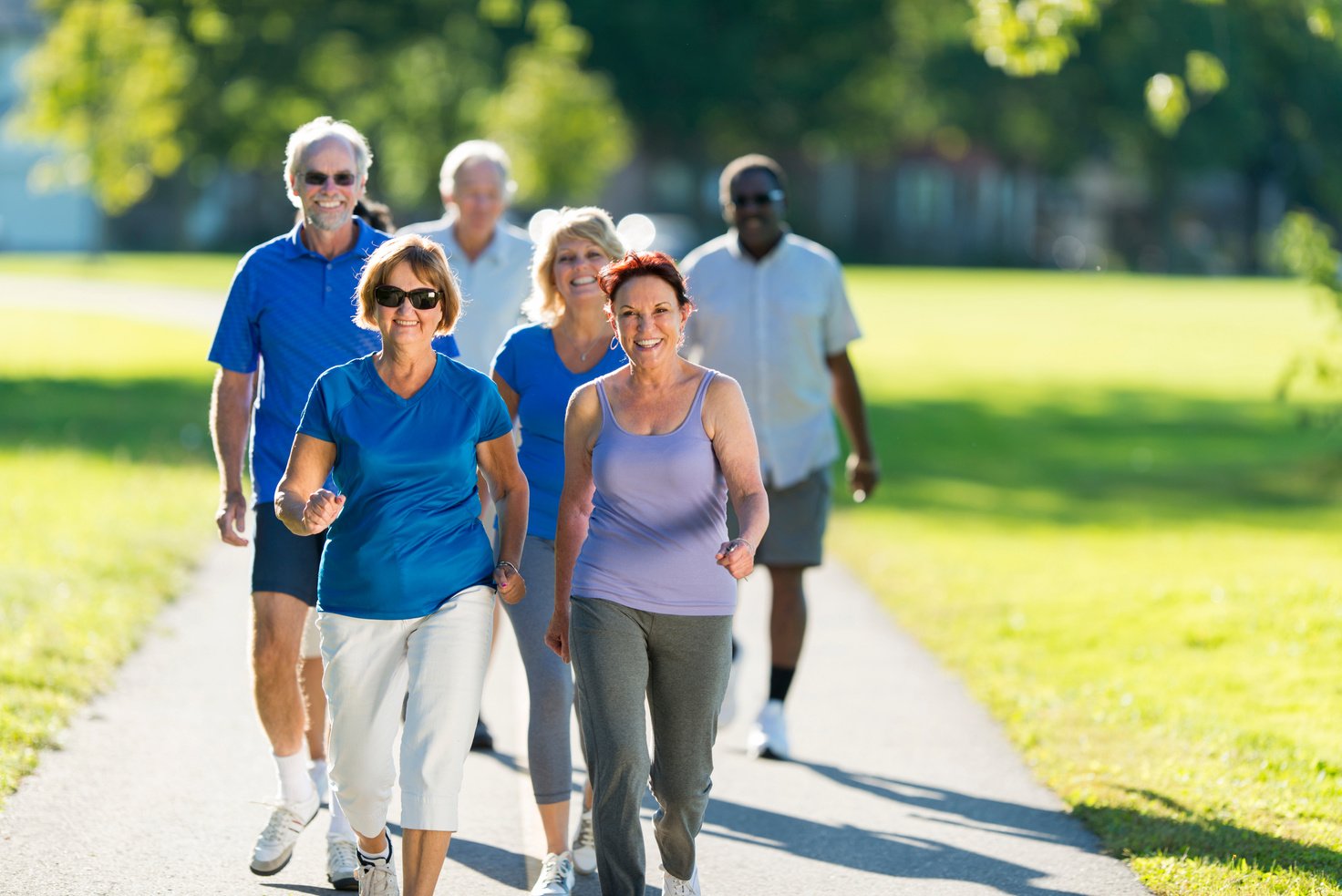 Seniors Walking